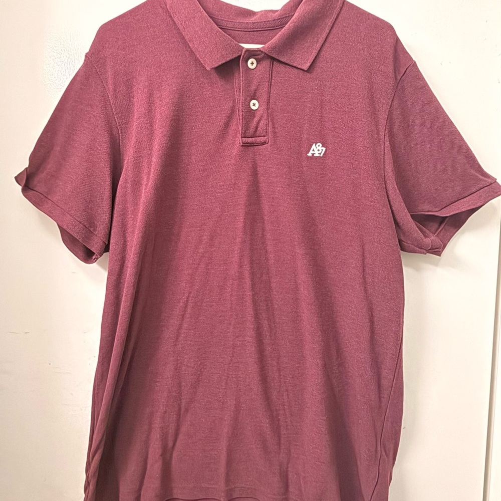 Aeropostale Men's Polo Shirt - Maroon